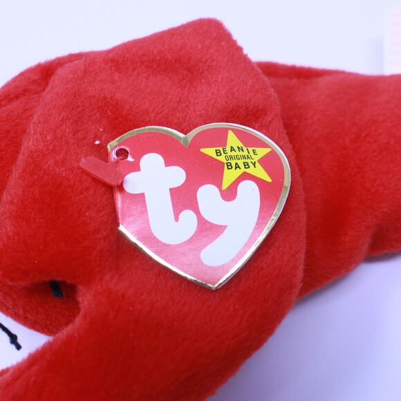 TY Vintage Lobster "Pinchers" Beanie Baby - Picture 8 of 9